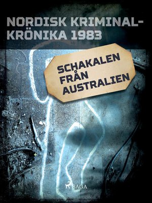 cover image of Schakalen från Australien